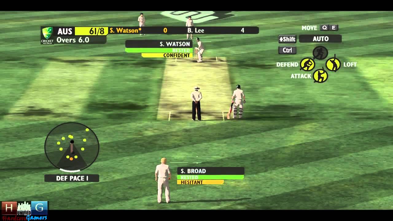 Ashes Cricket™ 2009: Англия против Австралии — первый тестовый матч Ashes (Эпизод № 1)