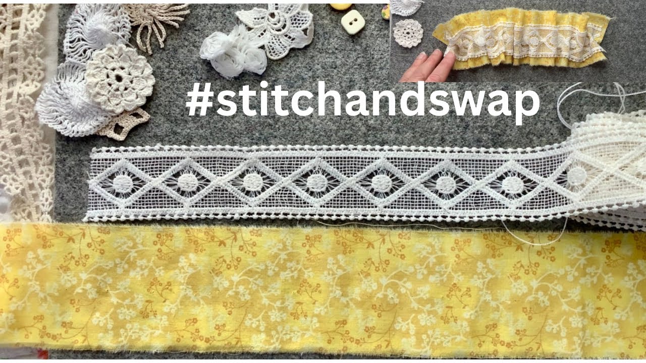 НОВИНКА #stitchandswap / Обмен тканевыми оборками / Приглашаем всех присоединиться! 💛💛💛 / @Bookwo...