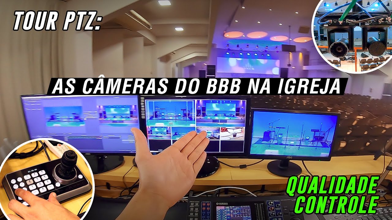 TOUR DAS CÂMERAS PTZ