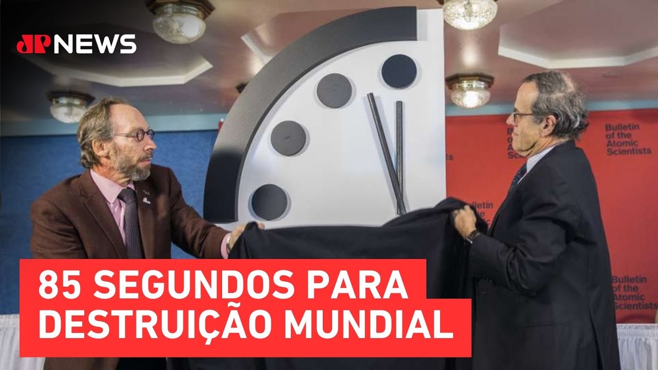 “Relógio do Juízo Final” indica fim do mundo mais próximo