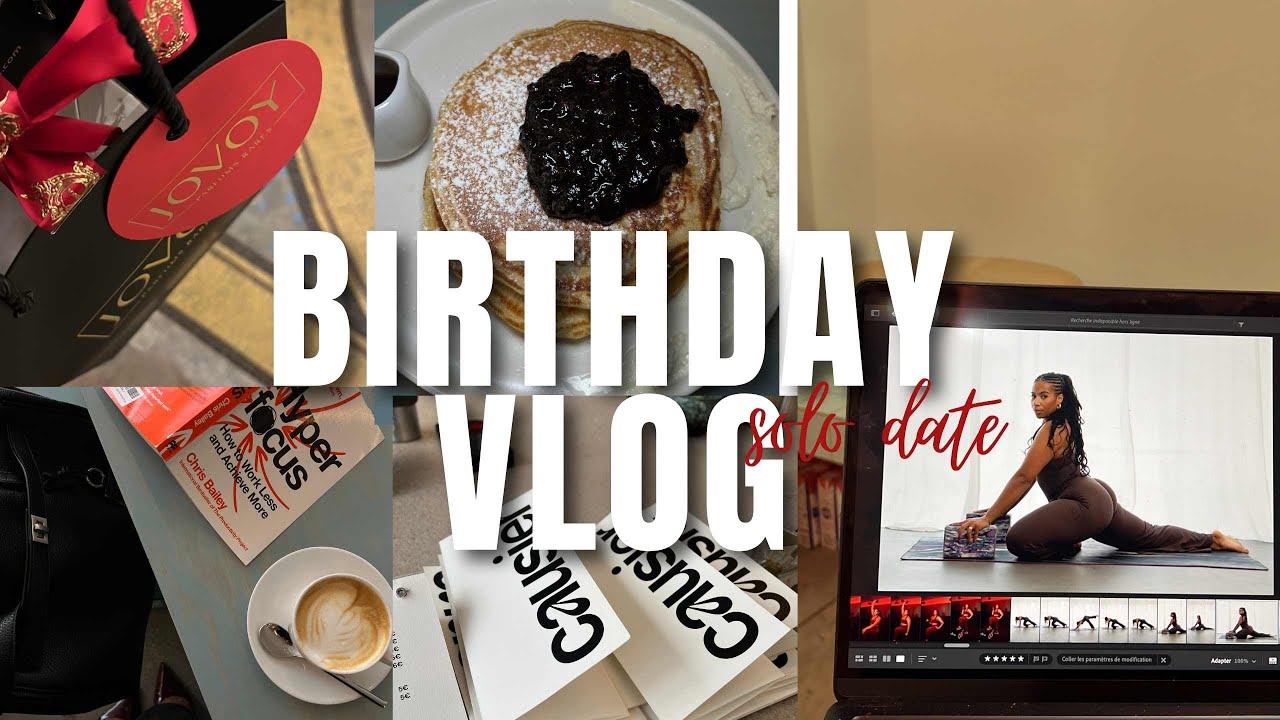 Je fête mon anniversaire seule !  Solo date, shooting photo, brunch, parfum de niche...