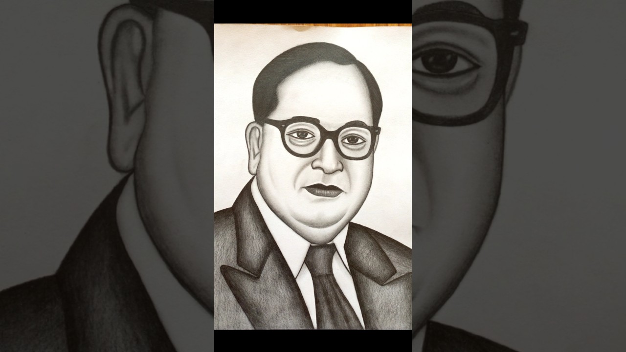 Bhimrao Ambedkar pencil ✏️ drawing #sketch #drawing #ambedkar