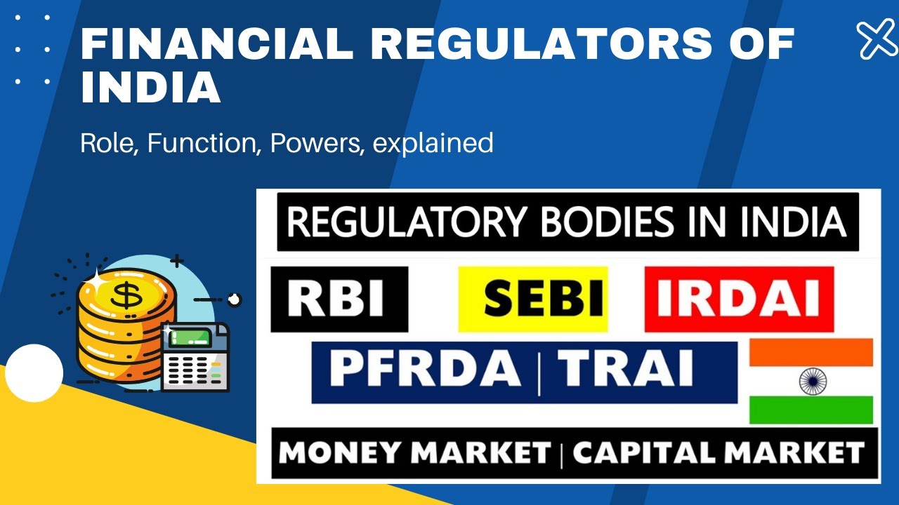 Different Financial Regulators of India explained in English+Hindi🧐💰💰🤑
