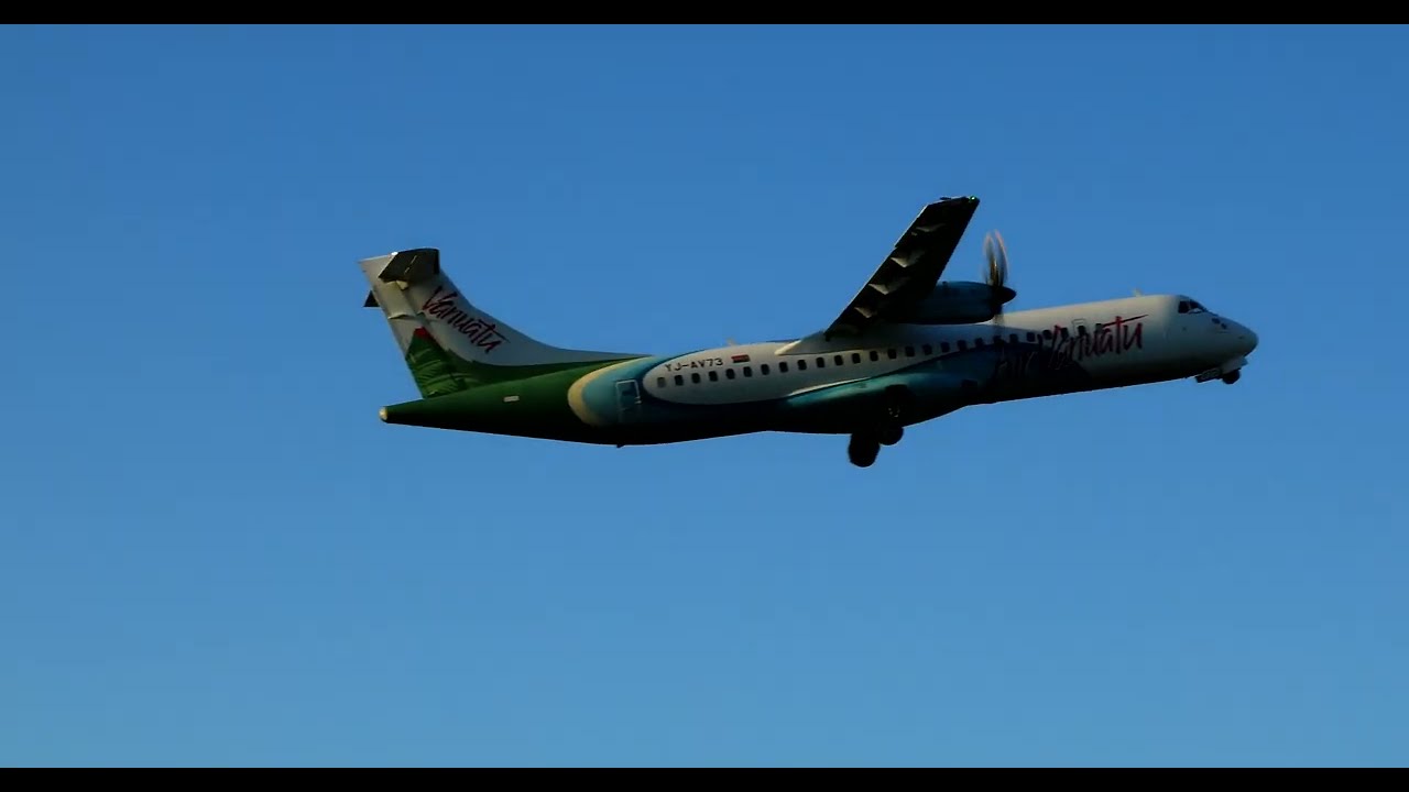 ATR 72 - Round trip to Port Vila