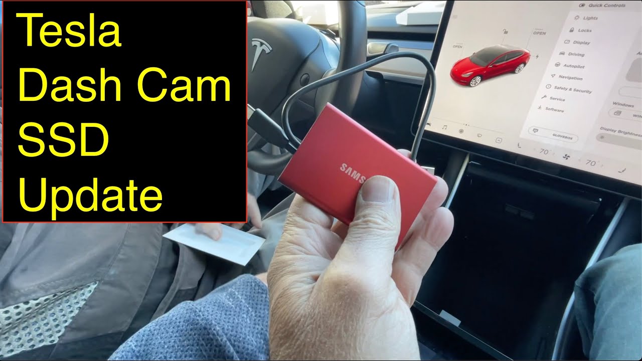Tesla Dash Cam SSD Update, How to Format Without a Computer