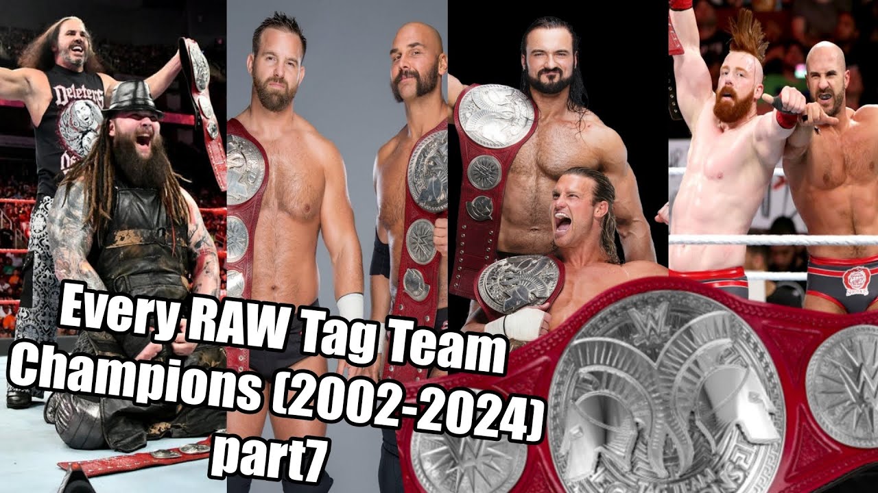 Every RAW Tag Team Champions (2002-2024) part7