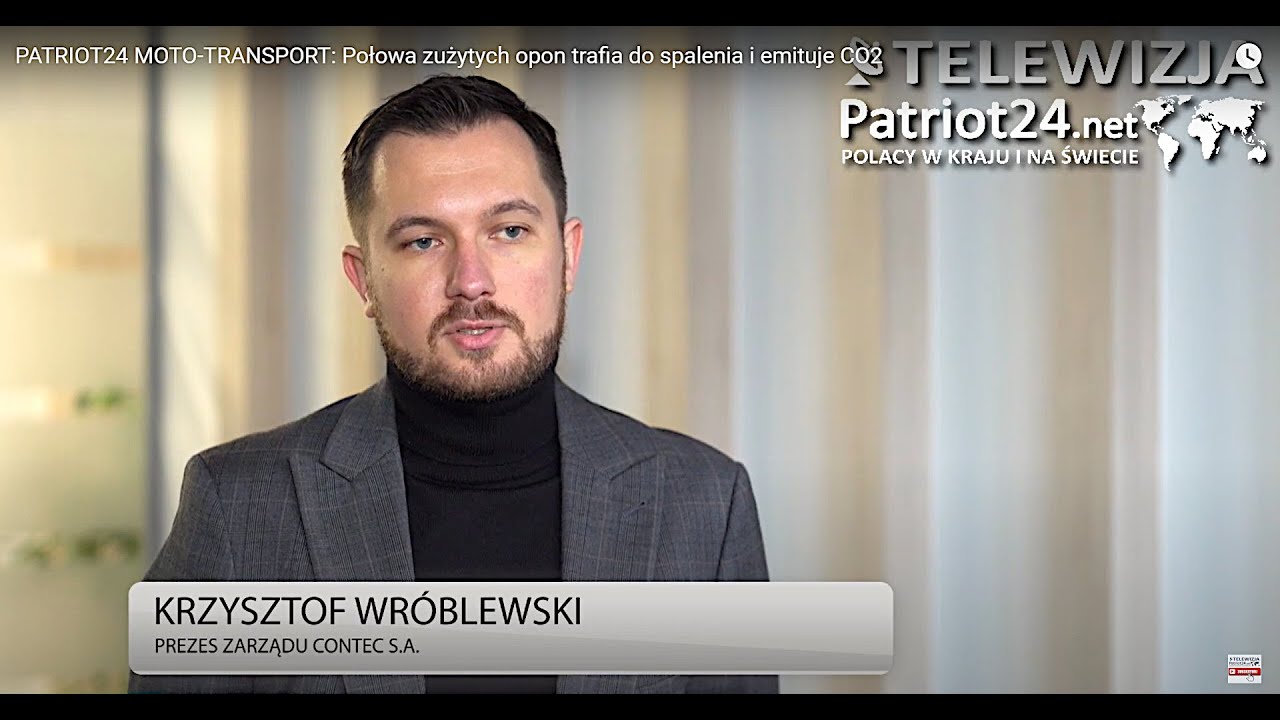 PATRIOT24 MOTO-TRANSPORT: Połowa zużytych opon trafia do spalenia i emituje CO2