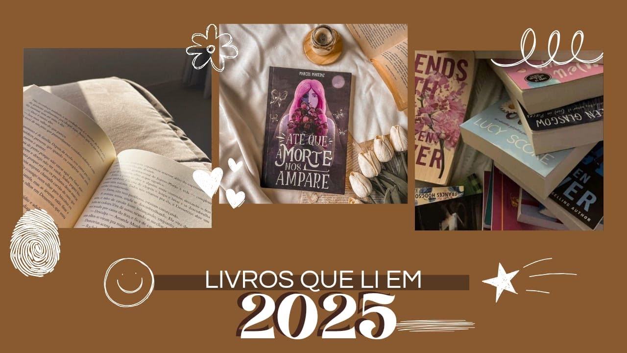 Livros que li em 2025. 