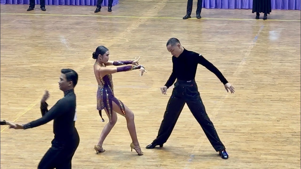 Cha-Cha-Cha Latin Class C | ฟ้าใส 🥇เหรียญทองลีลาศ | #องครักษ์เกมส์ ครั้งที่ 48