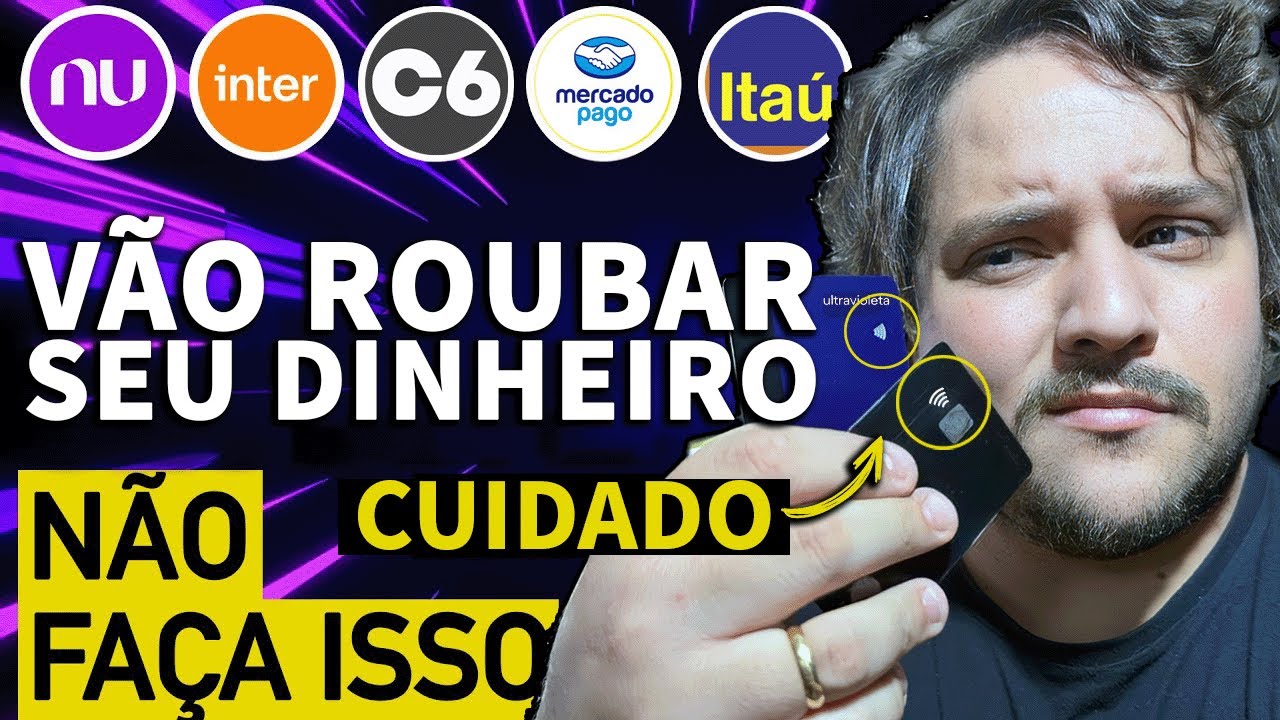 Quem comete este erro, vai SOFRER GOLPE (Nubank, Inter, C6 Bank, etc)