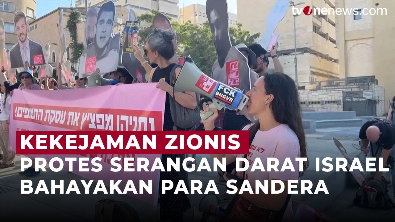 Rumah Netanyahu Didemo Imbas Serangan Israel ke Gaza | OneNews Update