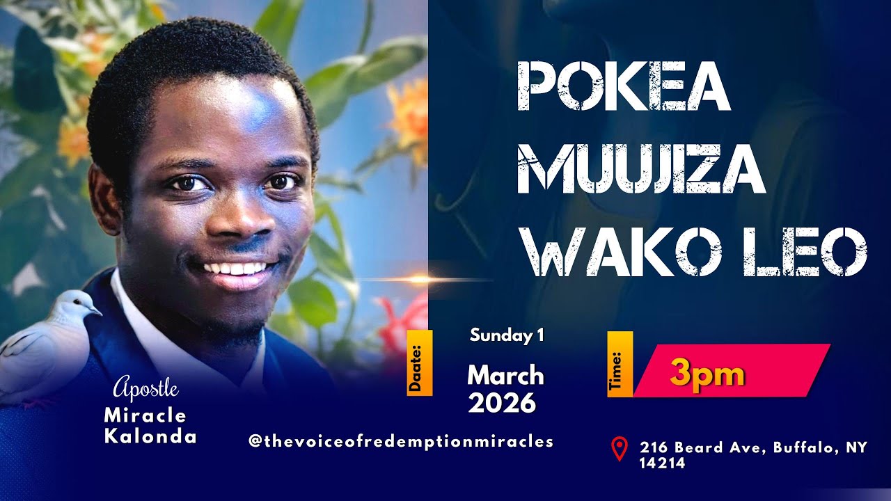 Pokea Muujiza wako leo by Apst Miracle Kalonda 