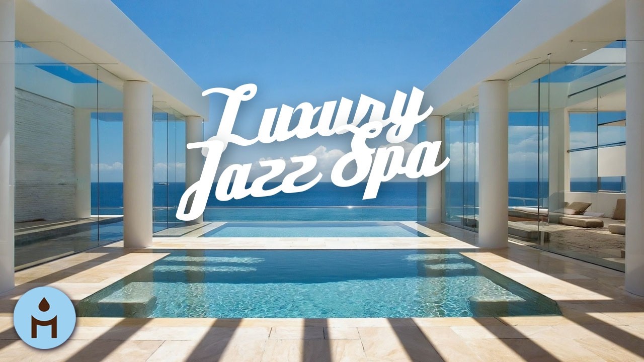 Luxury Jazz Spa Session with Candles 🕯️🤍🕯️ Relaxing Premium Music