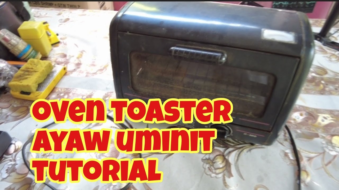 25 year old oven toaster finally broken, can I fix it. Iba ang gamit noon, pang matagalan  #diy