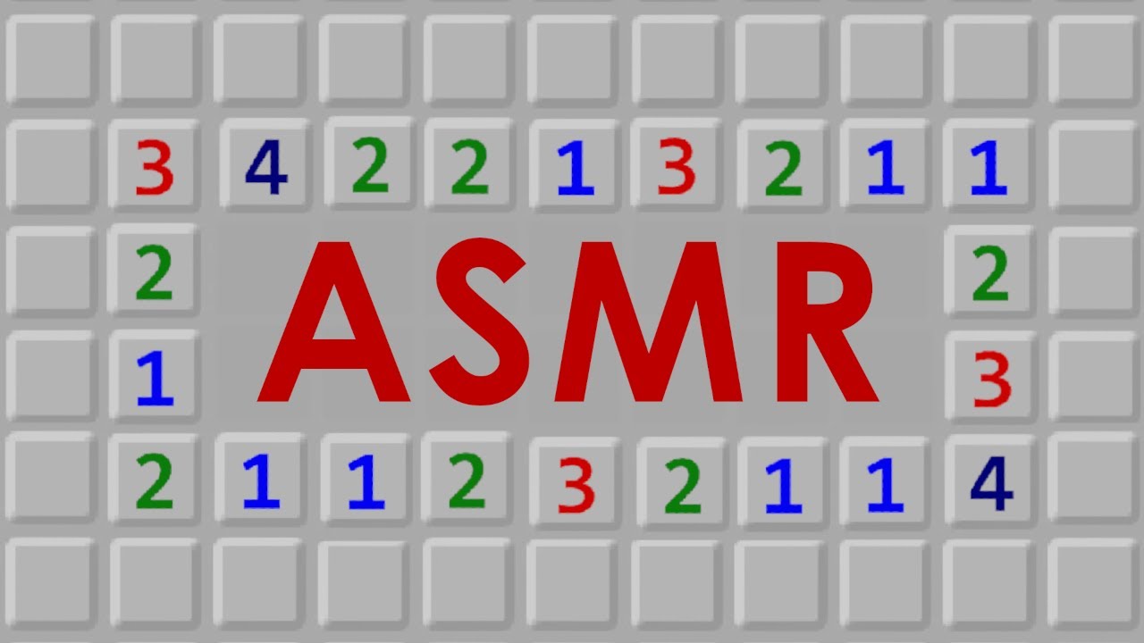 Beginner to Expert Minesweeper ASMR (close up ear-to-ear male whispers)