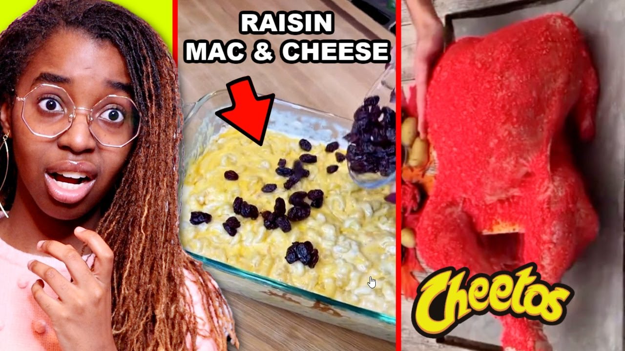 WORST THANKSGIVING FOODS (don't try these at home) | Shonyx