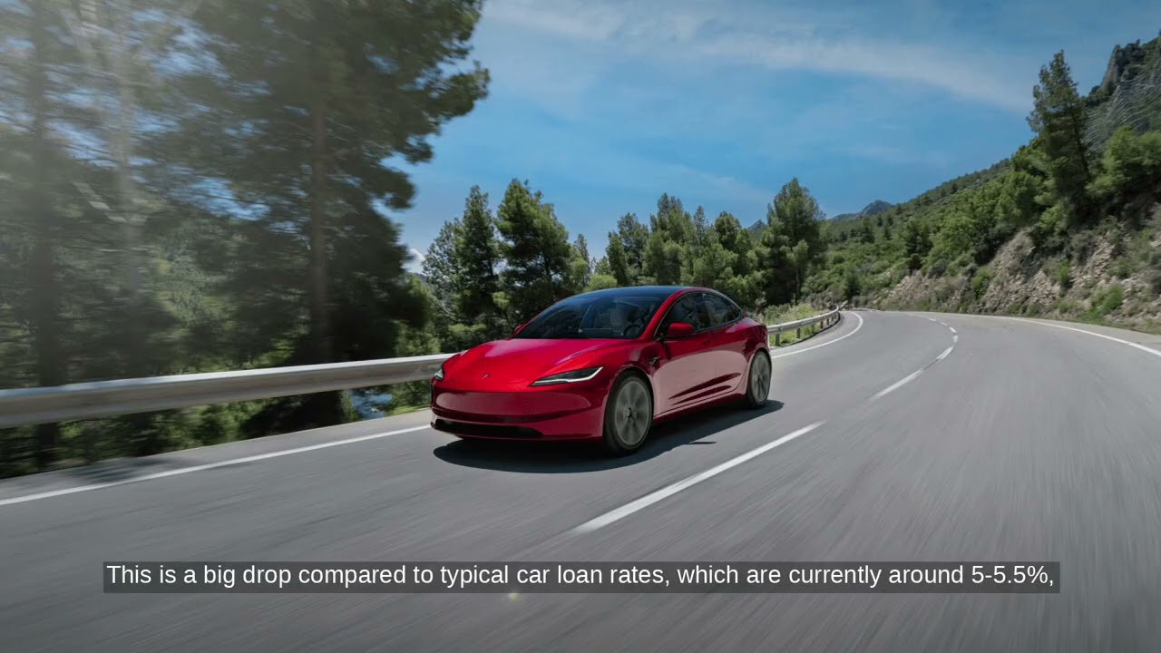 Tesla Offers 0.99% Financing on Model 3 in Canada for Limited Period