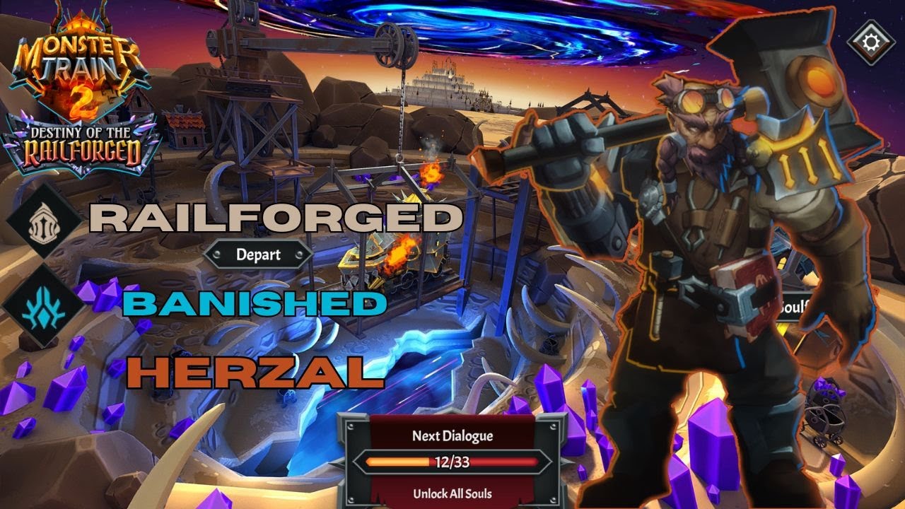 Time to save some souls! | #monstertrain2 | Railforged | Banished | Soul Savior | (Ep. 35)