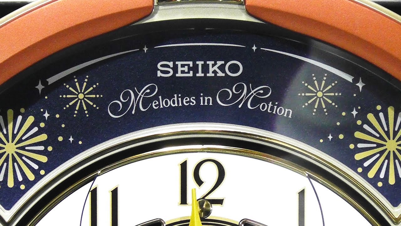 セイコー Melodies In Motion  RE601B　からくり時計