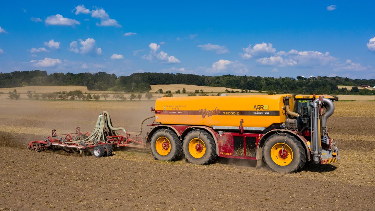 HORSCH AgroVation- CTF 12m- Aplikace kejdy 2020- Vredo VT7028-3  & Horsch Terrano 7FM