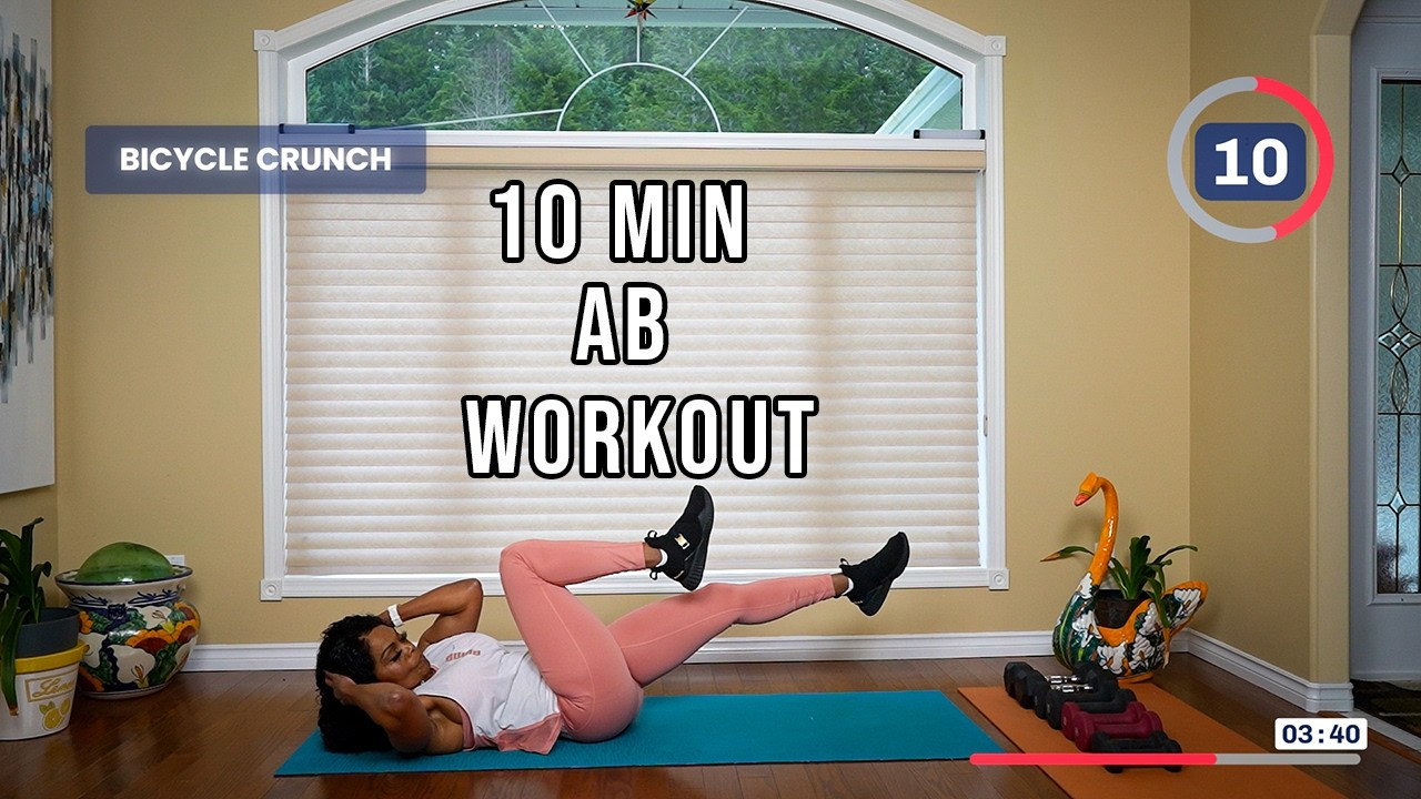 10 Min Ab Workout  Women over 40