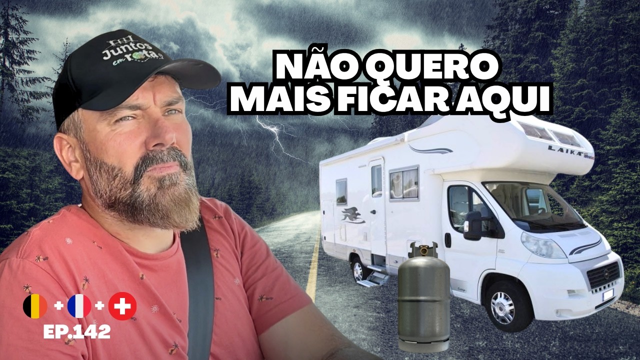 FUGIMOS por esse motivo... e um ENCONTRO mais que ESPECIAL - Motorhome em família na EUROPA