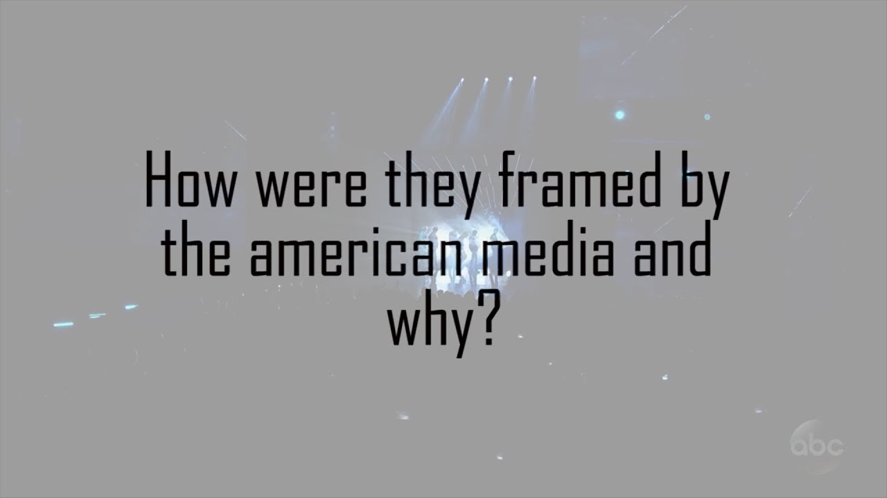 How is BTS framed by the American Media?