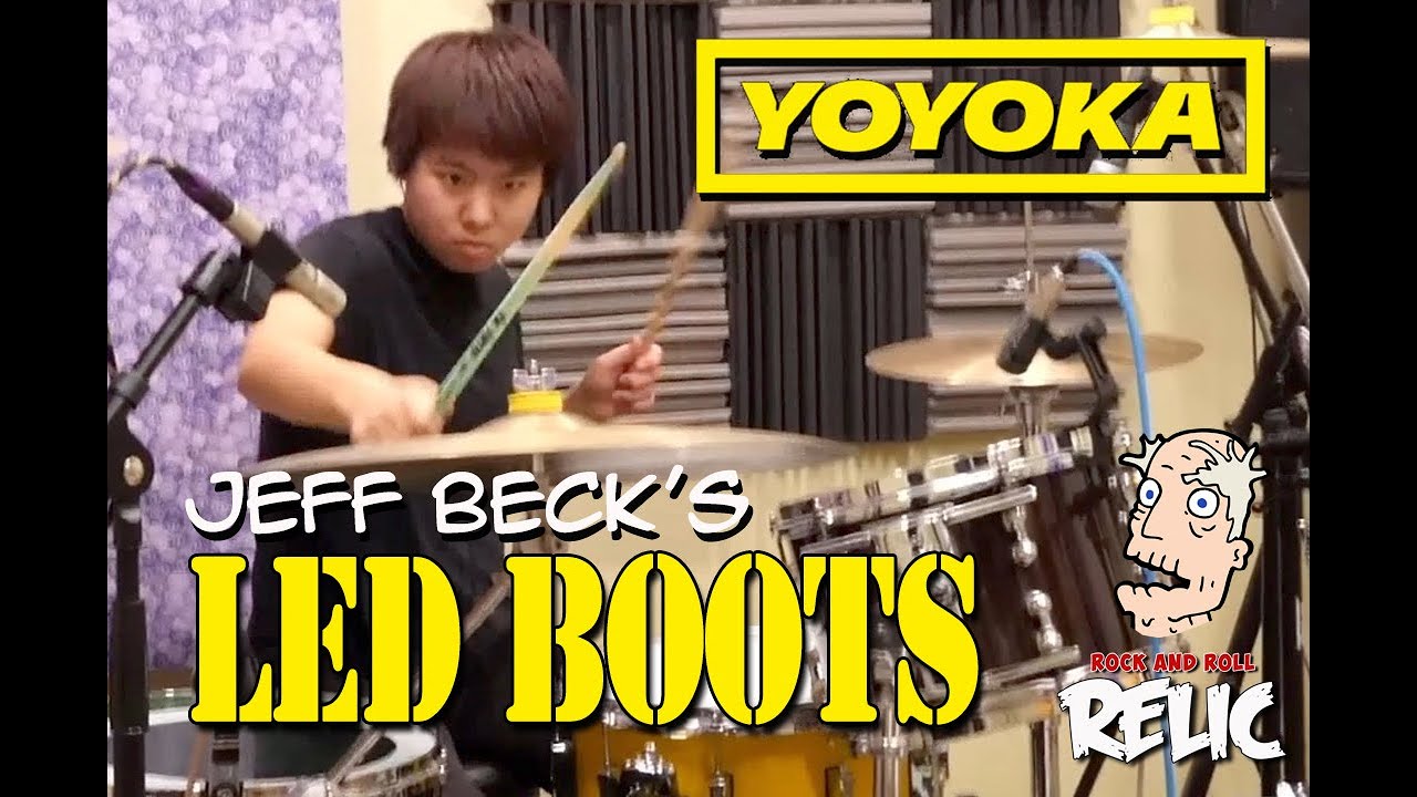 Marvel at the AMAZING YOYOKA!  She gives a master class on Jeff Beck's 'Led Boots'