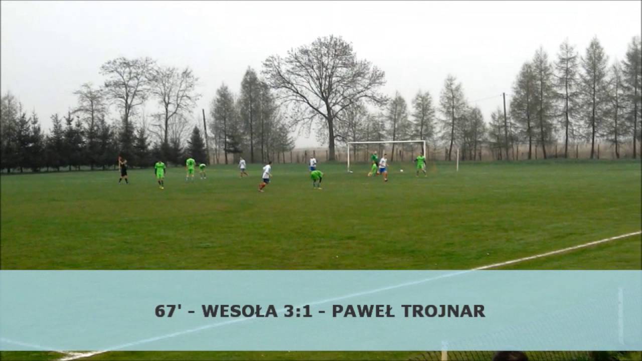 Wesoła Zadąbrowie - Unia Fredropol 3:2. Skrót meczu 10.04.16
