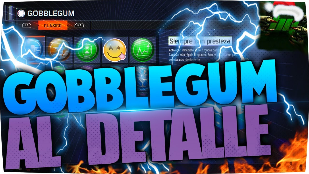 LOS 15 GOBBLEGUM CLASICOS AL DETALLE  | BLACK OPS 3 ZOMBIES