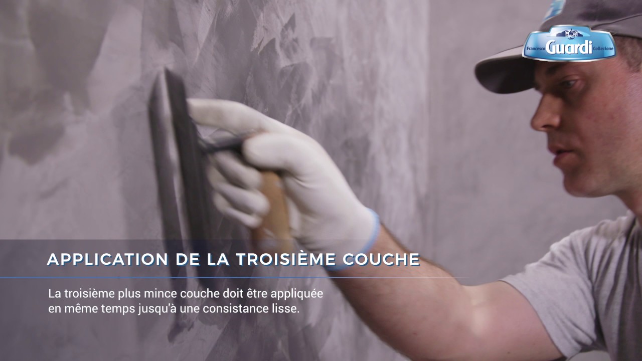 Stuc &agrave; la chaux - Francesco GUARDI Collezione - film d'instructions