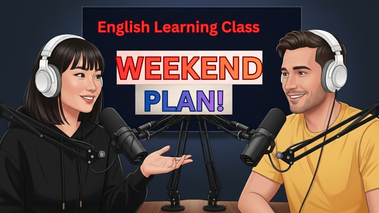 Easy English Podcast | Busy Week, Wedding News & Weekend Plans