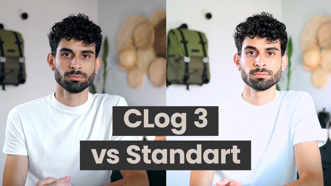 Qual melhor perfil de cor da CANON, CLOG 3 ou Standard?