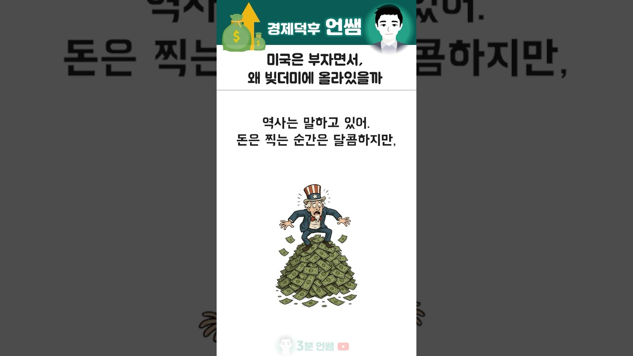 미국은 부자면서, 왜 빚더미에 올라있을까 #국채