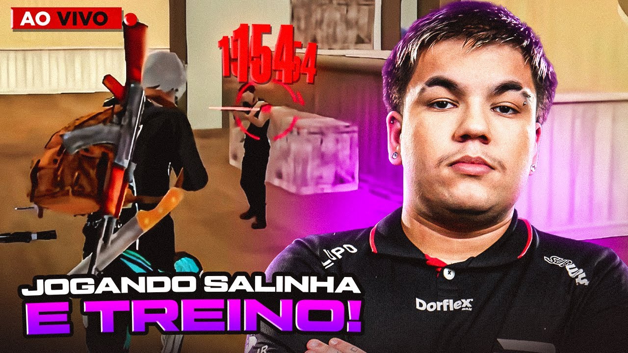 LIVE ON🔴JOGANDO TREINO BROTA F?- LUCI FF !!! FREE FIRE AO VIVO🔥