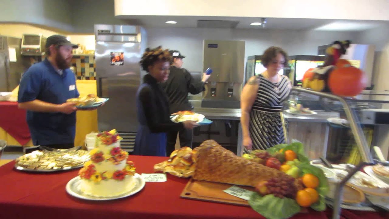Thanksgiving dinner at McMurdo Station