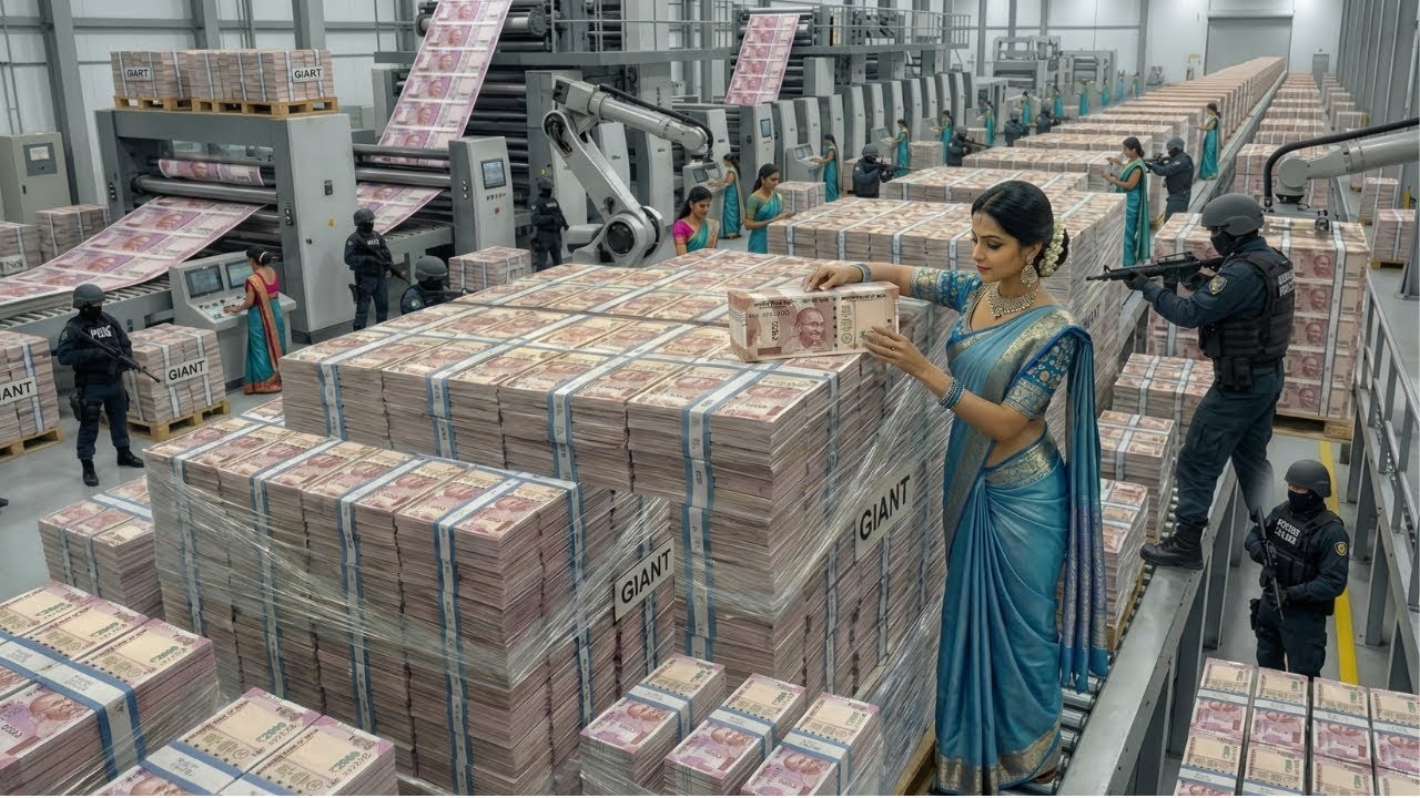 Inside the Indian Rupee Factory: The Secret Process Behind India&rsquo;s Currency Production