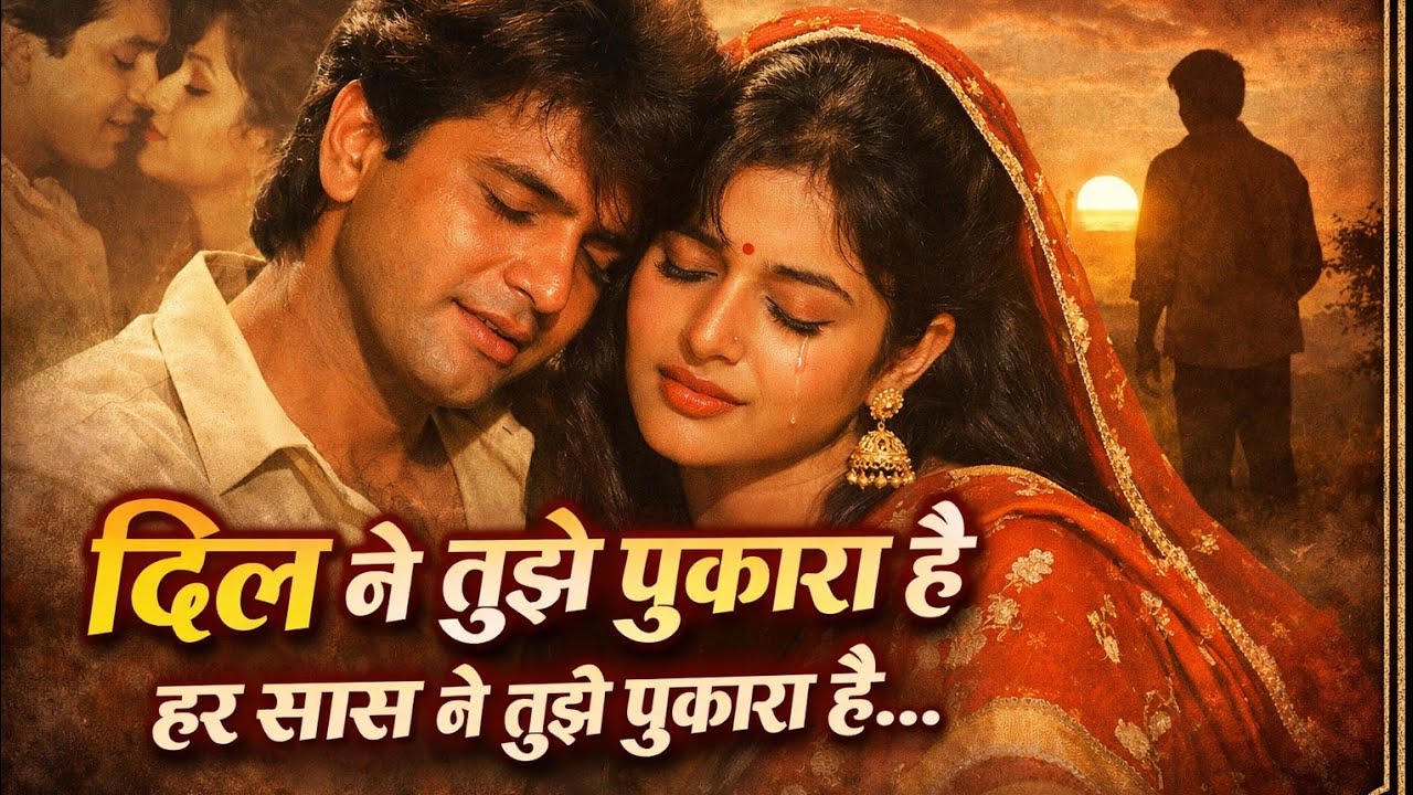Heart Touching Hindi Romantic Song | 90s Bollywood Style Love Song