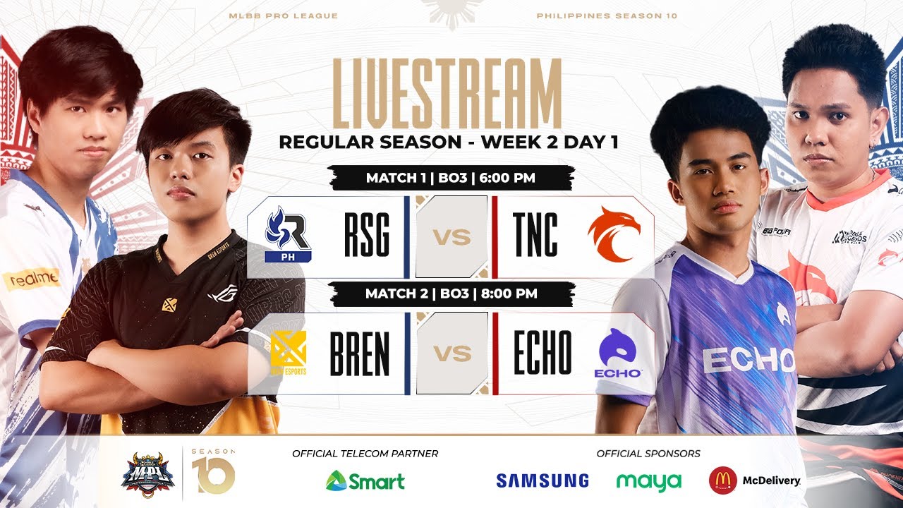 MPL-PH S10 W2D1 BREN VS ECHO Game 1