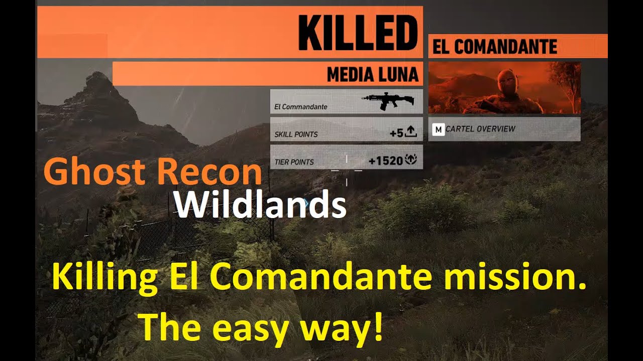 ☠️ Kill El Comandante mission, made easy. #ghostreconwildlands