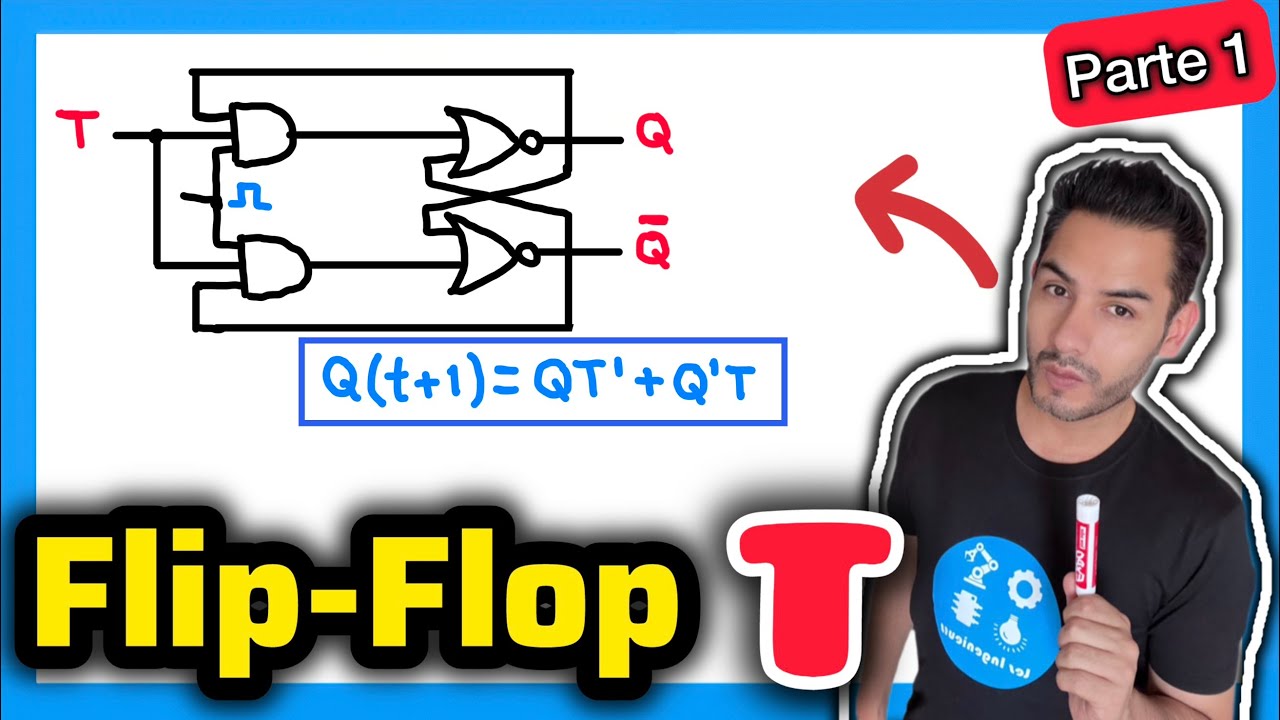 ✅FLIP FLOP T Funcionamiento y Diseño [𝘼𝙥𝙧𝙚𝙣𝙙𝙚 𝙧𝙖𝙥𝙞𝙙𝙖𝙢𝙚𝙣𝙩𝙚😎​🫵​💯​]ELECTRÓNICA DIGITAL
