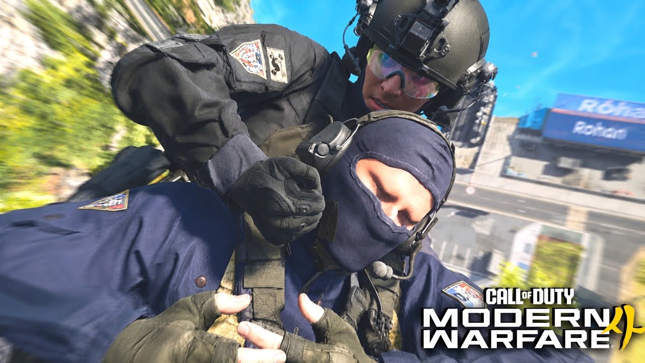 New MW4 Warzone Mid Air Finisher - Call Of Duty Modern Warfare 4 Finishing Moves