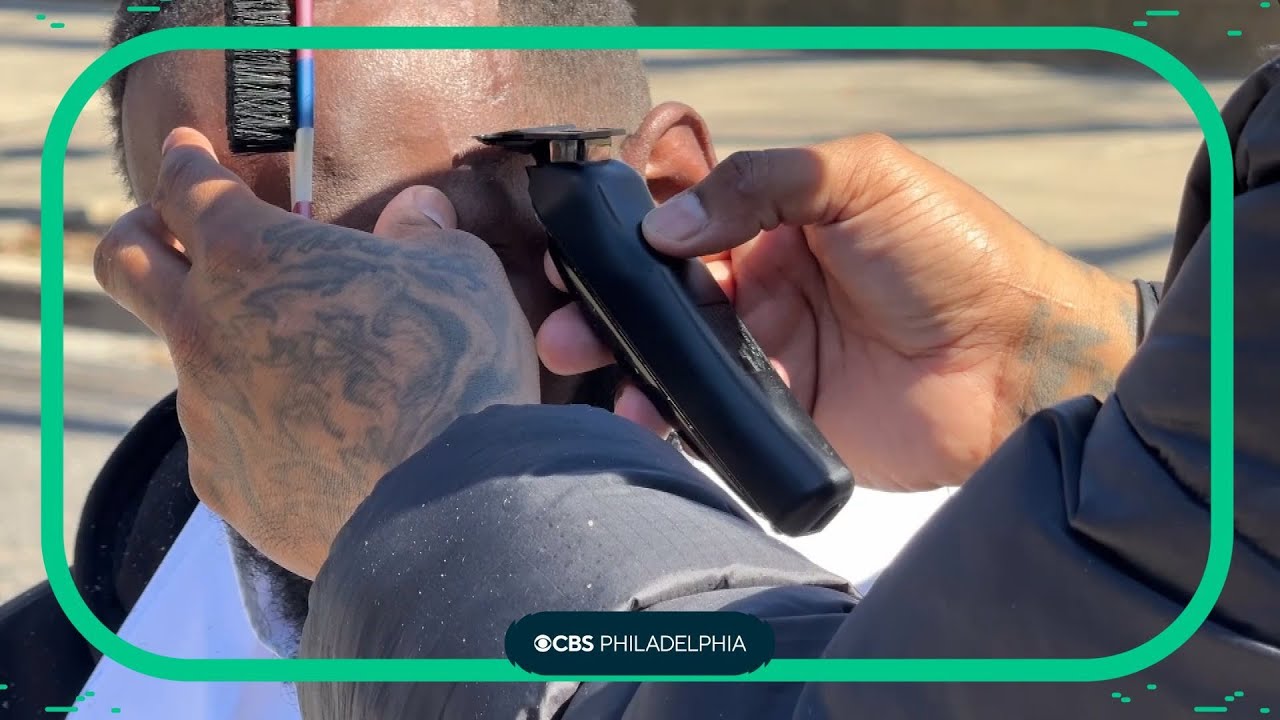 Philadelphia barber is providing free haircuts to those struggling with addiction in Kensington