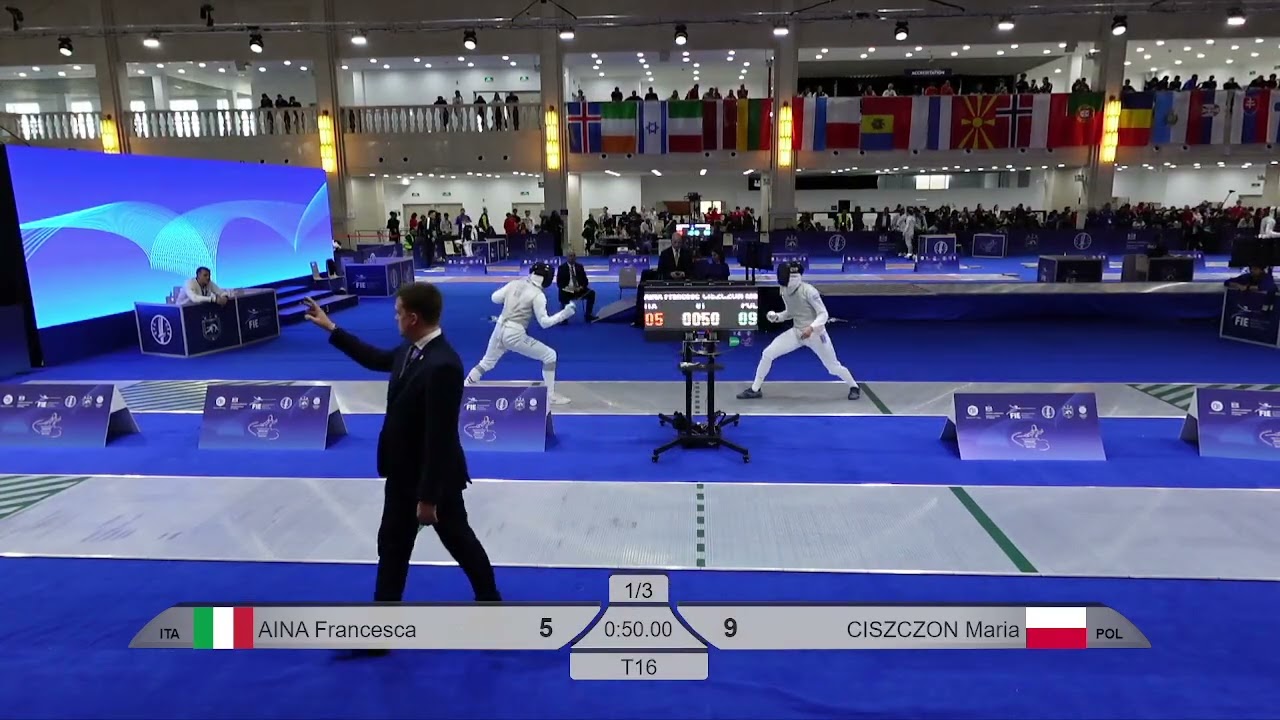 2026 132 T16 06 F E Individual  GEO Green CISZCZON POL vs AINA ITA