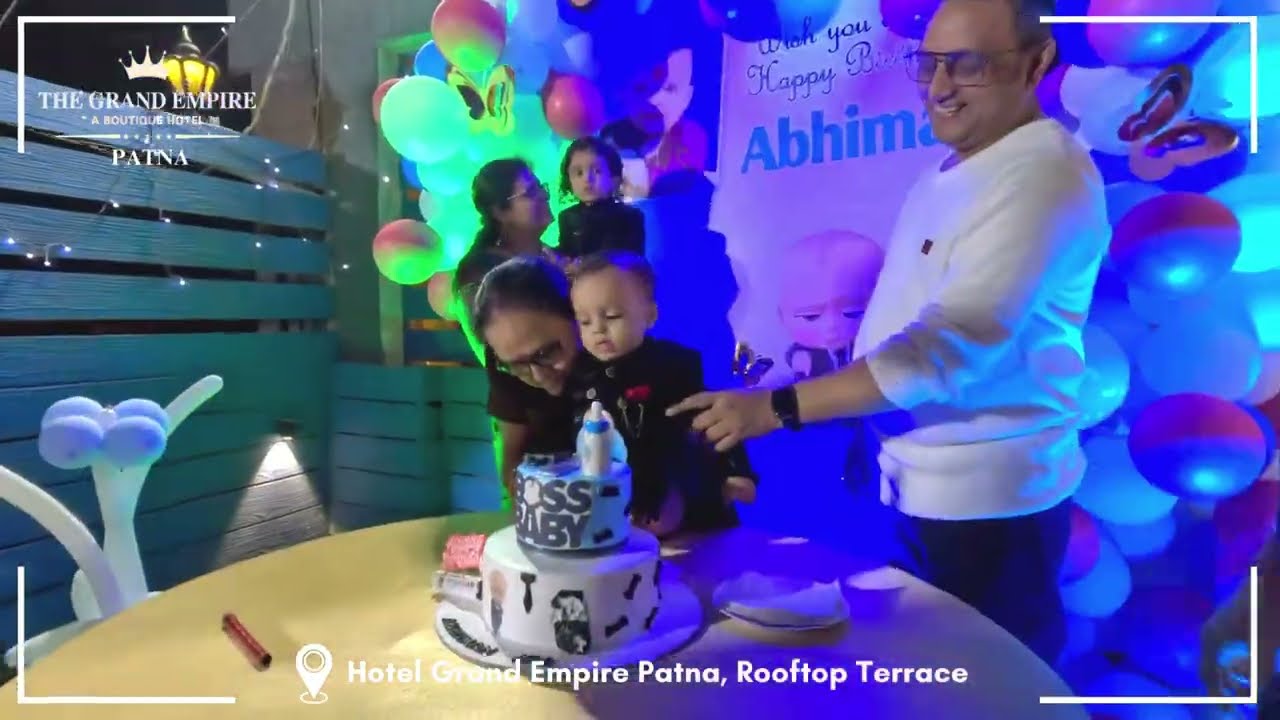 Best place in patna to celebrate your birthday party | Hotel Grand Empire Patna #patna #baileyroad