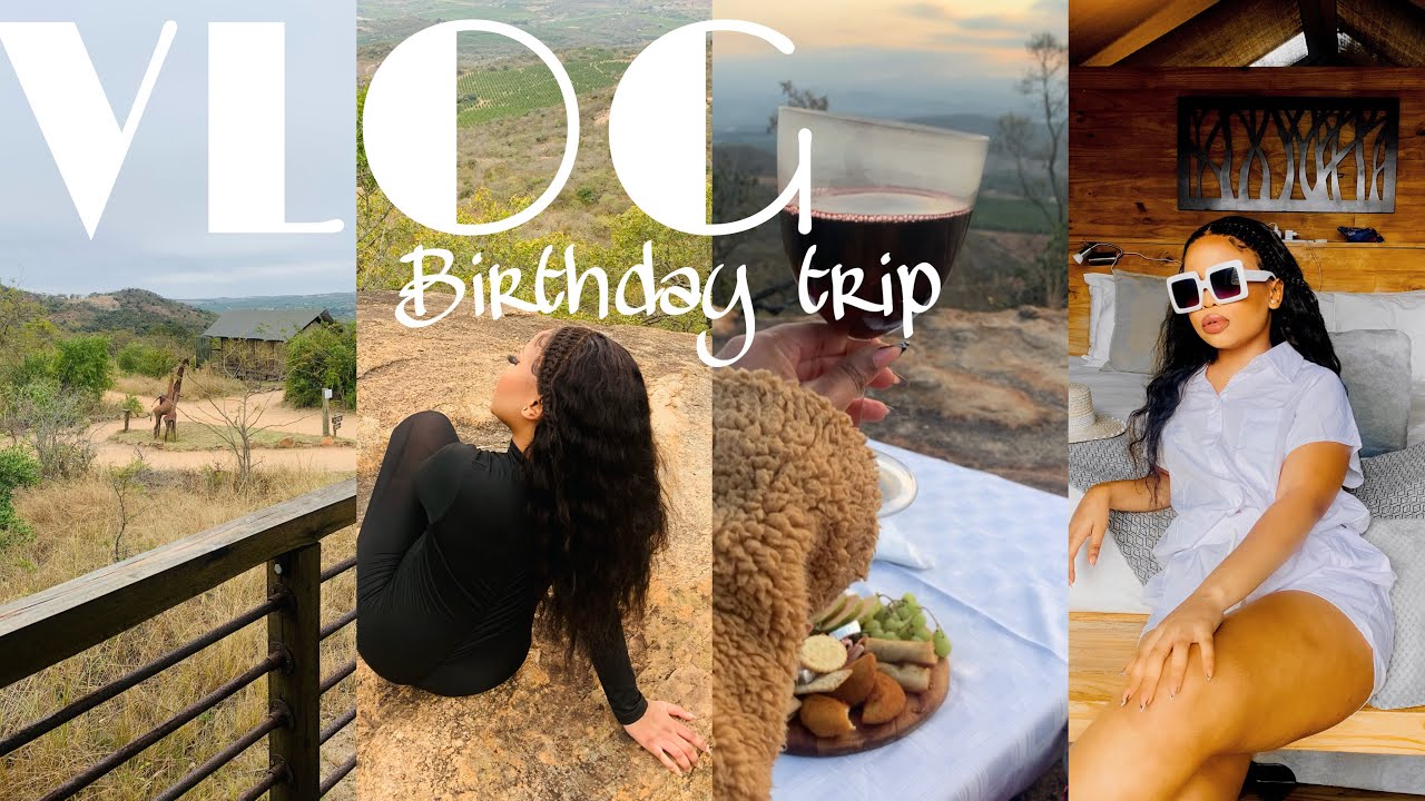 VLOG: 21st birthday trip | Ndhula luxury tented lodge | safari vibes # vlog