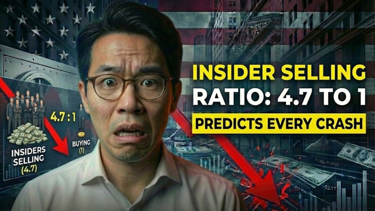 4.7 to 1: The Insider Selling Ratio That Predicted Every Crash