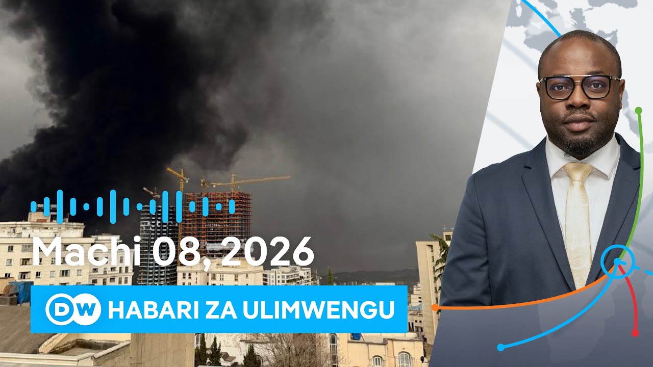 DW Kiswahili Habari za Ulimwengu | 08.03.2026 | Mchana | Swahili Habari leo | Podcast