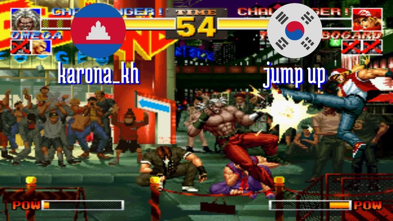 FT5 @kof95: karona_kh (KH) vs jump up (KR) [King of Fighters 95 Fightcade] Mar 13