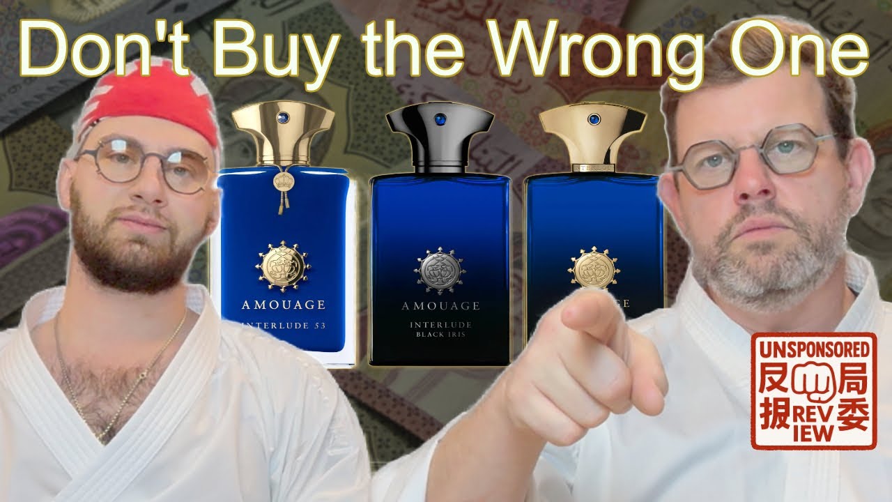 Amouage Interlude, Interlude Black Iris, Interlude 53. Watch this first!